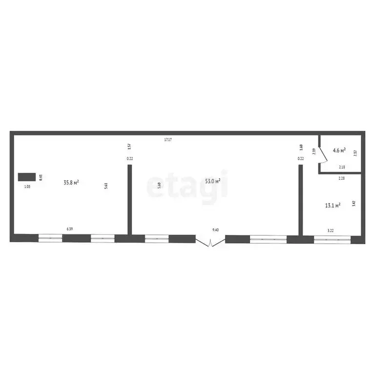 Офис (106.5 м) - Фото 1