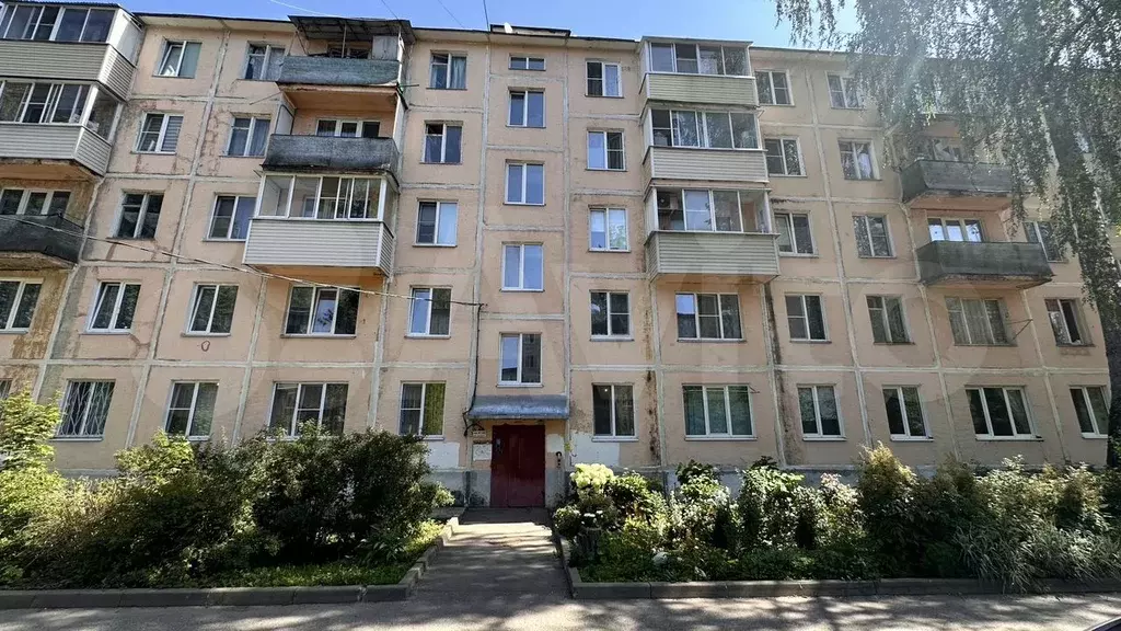 1-к. квартира, 32,6 м, 5/5 эт. - Фото 0