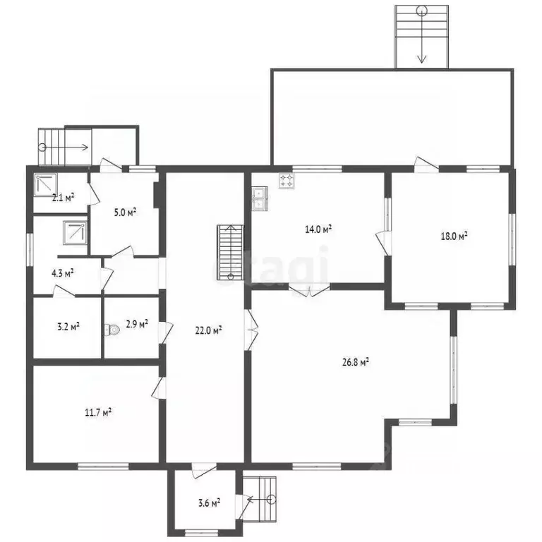 Дом в Ленинградская область, Тосненский район, Ульяновское городское ... - Фото 1