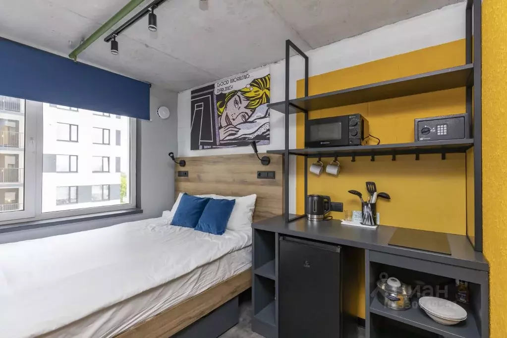 Студия Санкт-Петербург ул. Орджоникидзе, 44а (15.3 м) - Фото 2