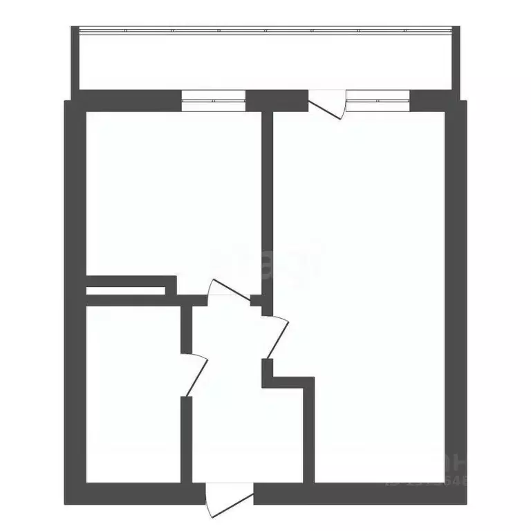 1-к кв. Амурская область, Благовещенск Артиллерийская ул., 20 (30.8 м) - Фото 1