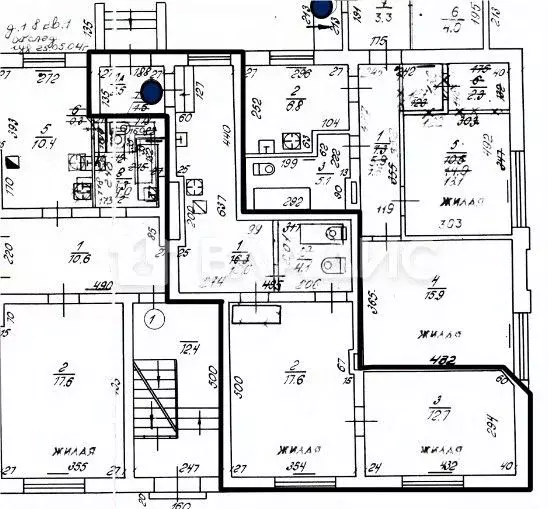 2-к кв. Калининградская область, Калининград Госпитальная ул., 18 ... - Фото 2