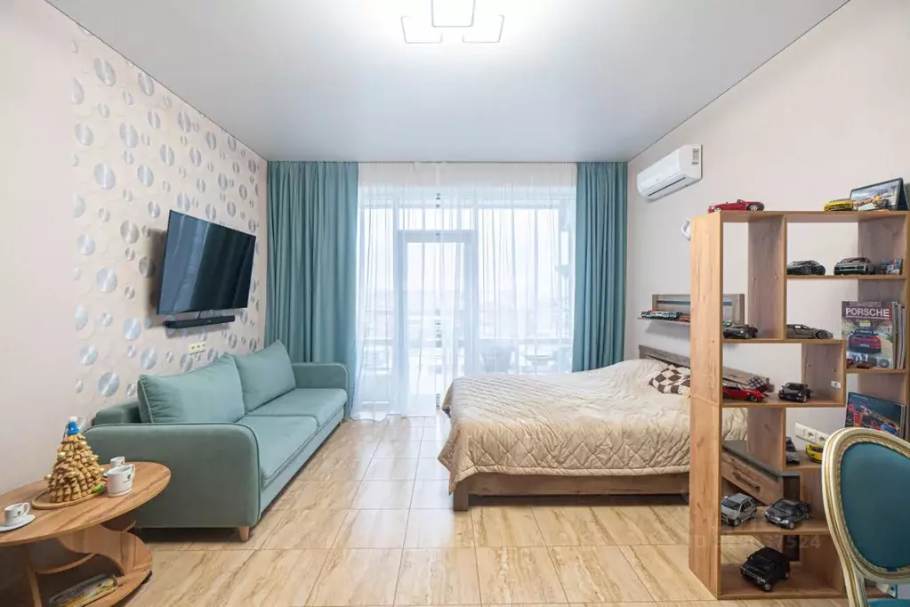 Студия Севастополь ул. Парковая, 7 (34.7 м) - Фото 1