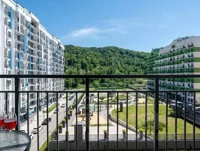 Студия Краснодарский край, Сочи ул. Искры, 88к3 (27.9 м) - Фото 2