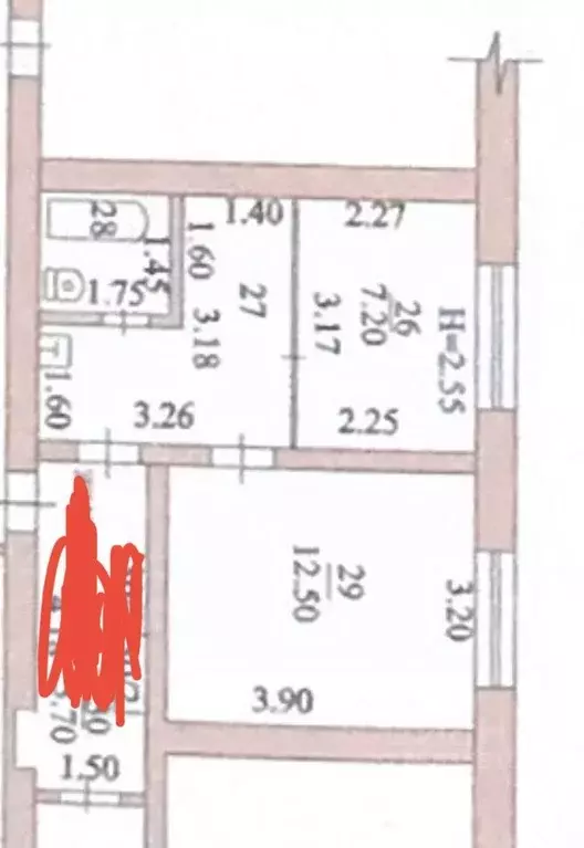 2-к кв. Краснодарский край, Ейск ул. Карла Маркса, 1 (30.0 м) - Фото 2