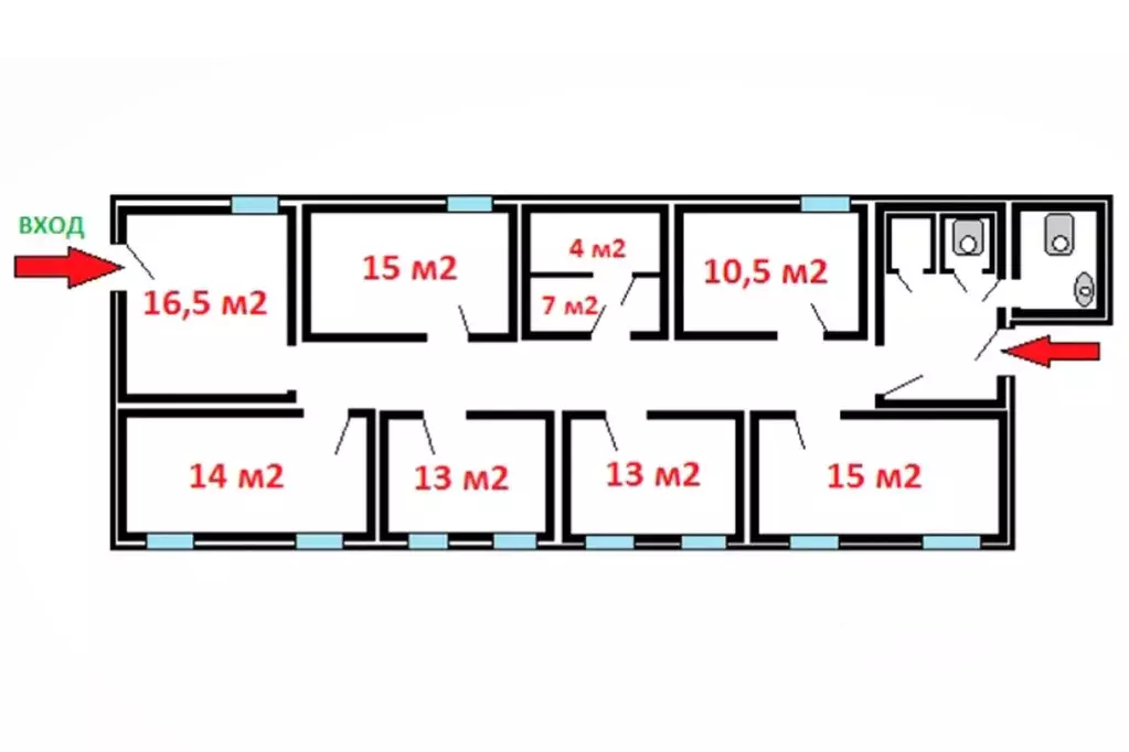 Помещение свободного назначения в Санкт-Петербург Перекупной пер., ... - Фото 2