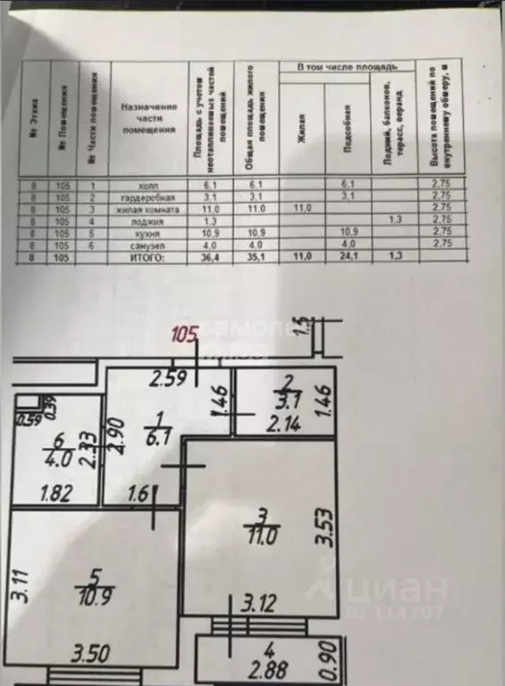 1-к кв. Московская область, Ленинский городской округ, пос. Развилка ... - Фото 2