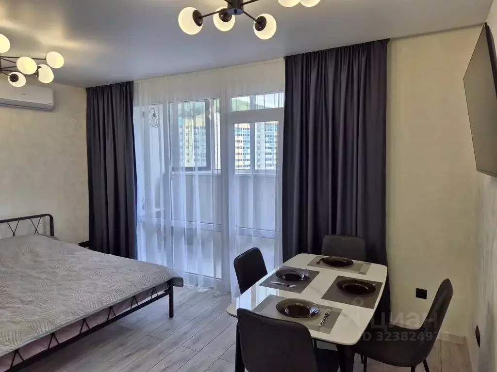 Студия Приморский край, Владивосток ул. Анны Щетининой, 14 (34.0 м) - Фото 1