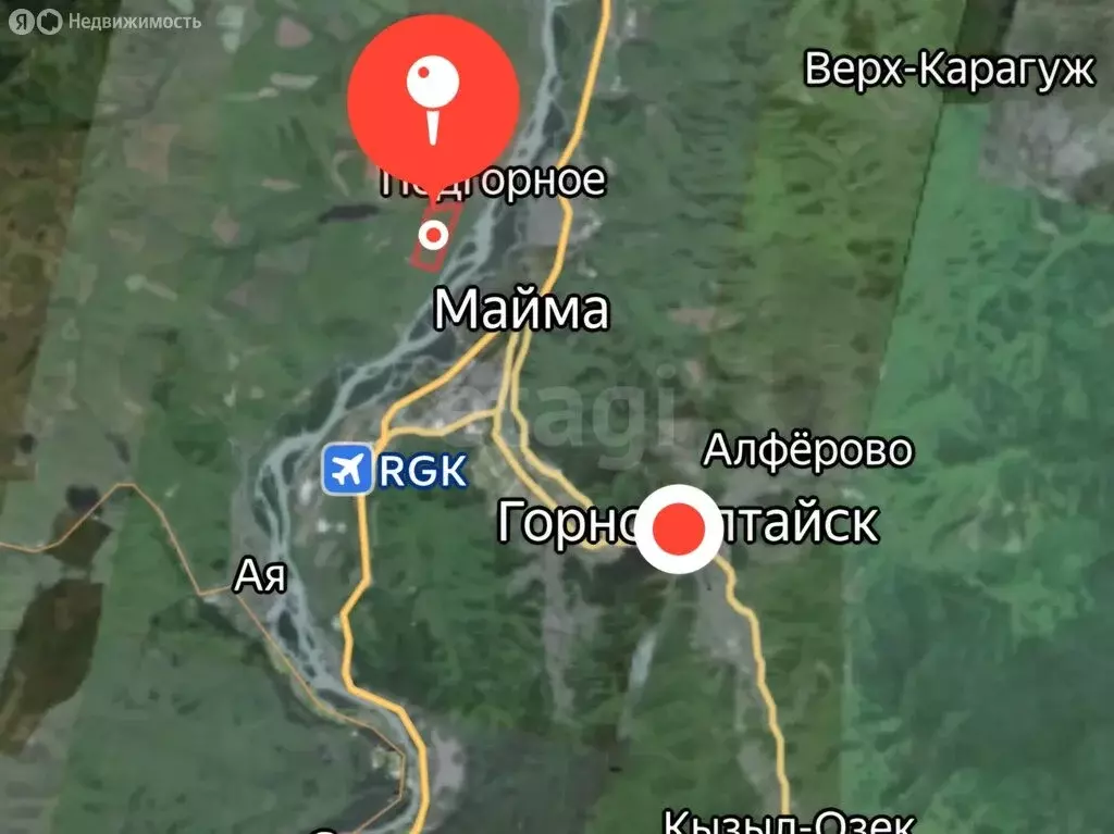 Участок в Алтайский район, СНТ Вершина Бабырган (7.5 м) - Фото 1