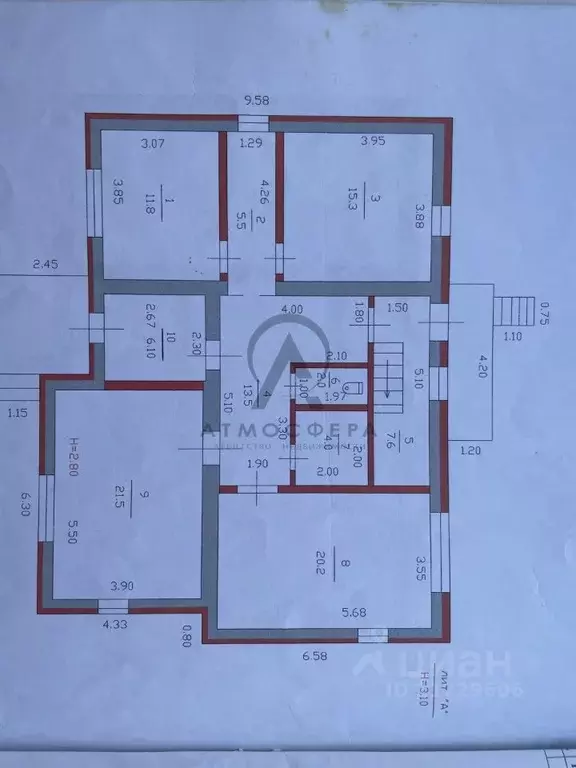 Дом в Краснодарский край, Апшеронский район, Кабардинское с/пос, ... - Фото 2