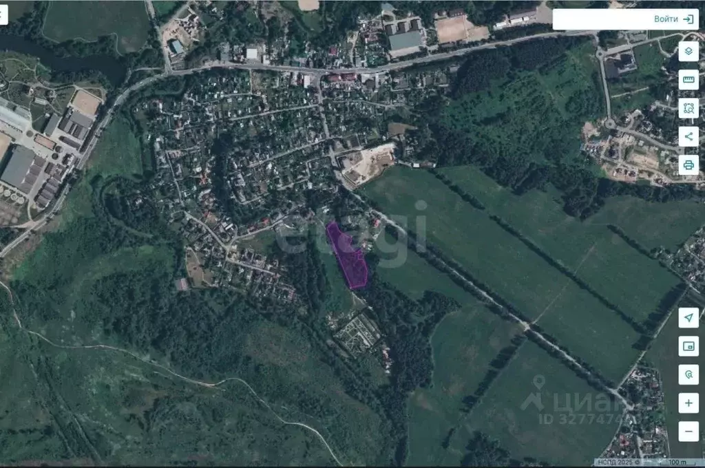 Участок в Ленинградская область, Всеволожский район, Бугровское ... - Фото 1