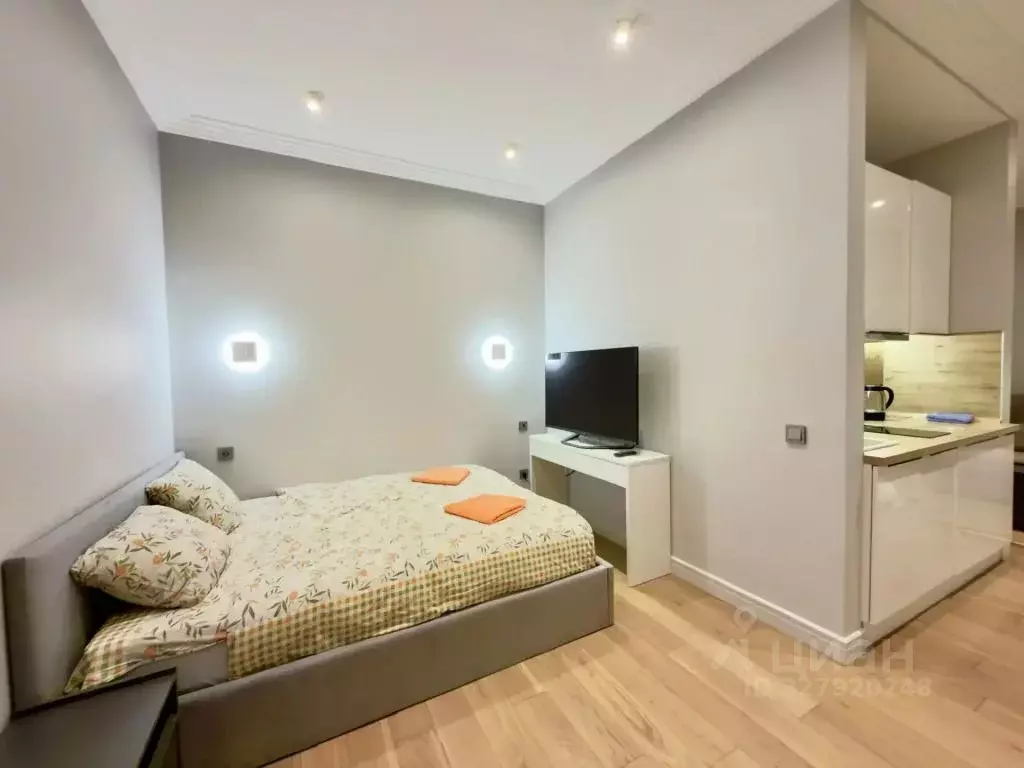 1-к кв. Москва 2-я Тверская-Ямская ул., 18 (25.0 м) - Фото 0