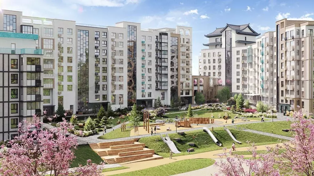 3-к. квартира, 73 м, 3/8 эт. - Фото 1