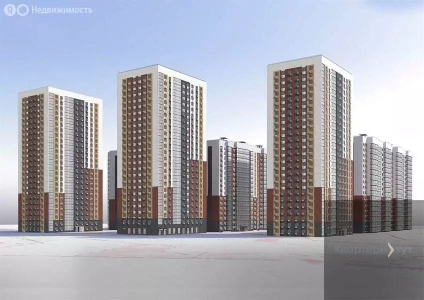 1-комнатная квартира: Воронеж, проспект Труда, 93 (36.9 м) - Фото 1