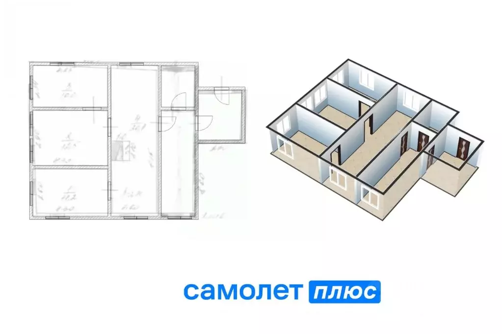 Дом в Кемеровская область, Кемерово ул. Гоголя, 4 (54 м) - Фото 2