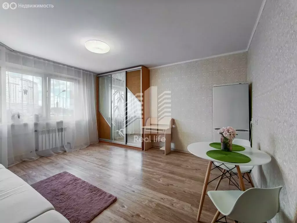 Квартира-студия: Домодедово, микрорайон Южный, улица Курыжова, 32 ... - Фото 1