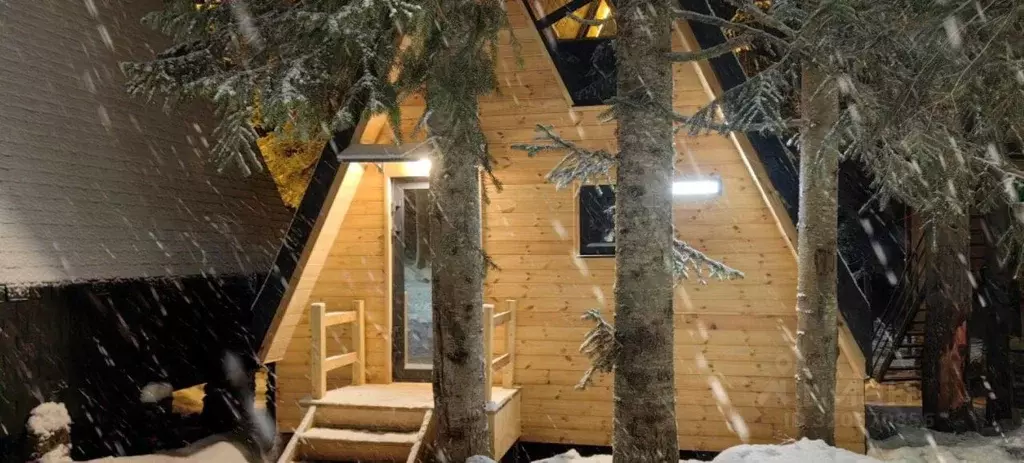 Дом в Карачаево-Черкесия, Зеленчукский район, с. Архыз  (56 м) - Фото 1