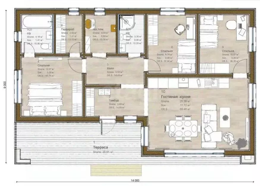 Дом в Московская область, Ступино городской округ, Талисман СНТ  (114 ... - Фото 2