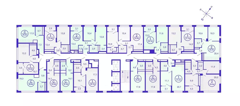 2-к кв. Свердловская область, Екатеринбург Уктус жилрайон, Астон ... - Фото 2