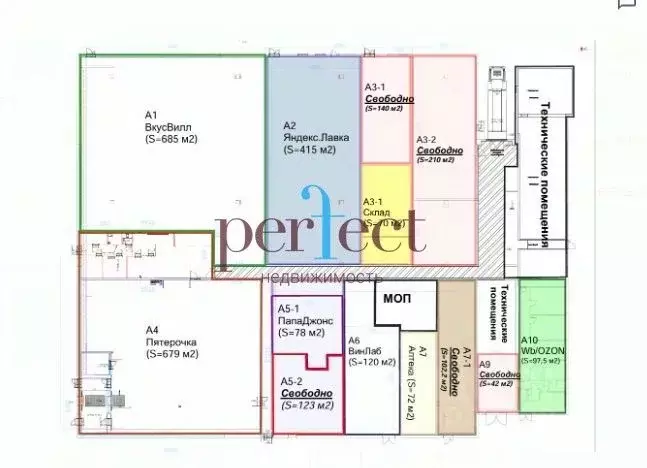 Торговая площадь в Москва Лобненская ул., 14 (42 м) - Фото 2
