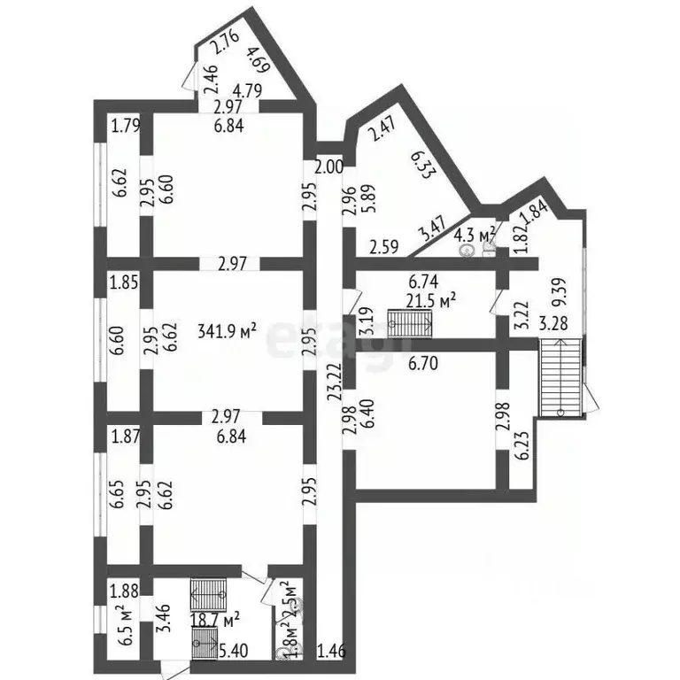 Помещение свободного назначения в Санкт-Петербург Коломяжский просп., ... - Фото 2