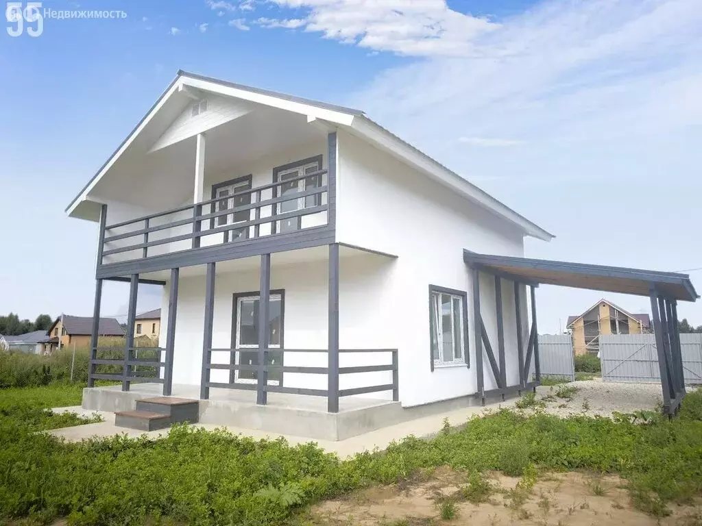 Дом в Калужская область, Боровский муниципальный округ, КП Новое ... - Фото 1