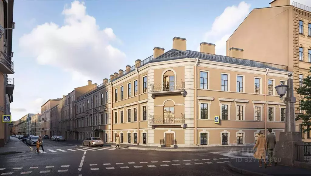 1-к кв. Санкт-Петербург наб. Канала Грибоедова, 84 (42.3 м) - Фото 1