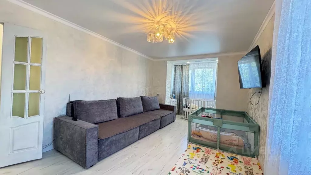 1-к кв. Кабардино-Балкария, Нальчик ул. Тарчокова (34.6 м) - Фото 0