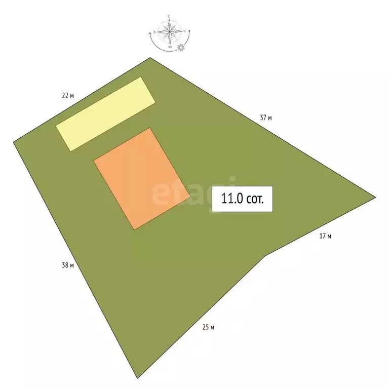 Дом в Алтай, Майминский район, с. Соузга Лесная ул., 33 (43 м) - Фото 2
