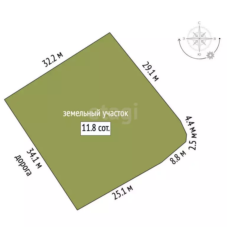 Участок в Тобольск, улица Алябьева (12 м) - Фото 1