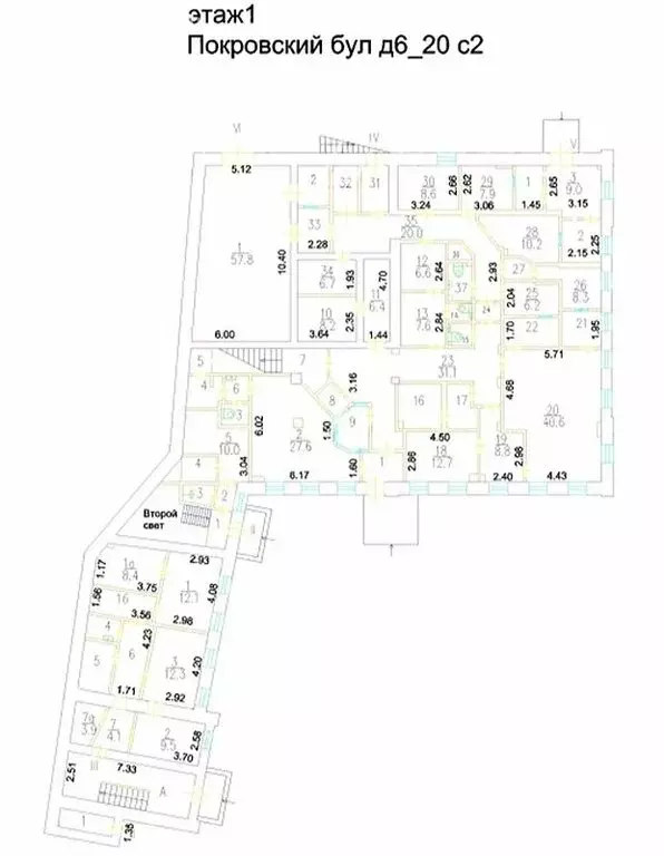 Офис (1200 м) - Фото 1