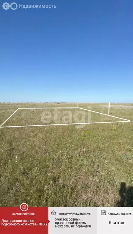 Участок в Сакский район, Молочненское сельское поселение, село Витино ... - Фото 2