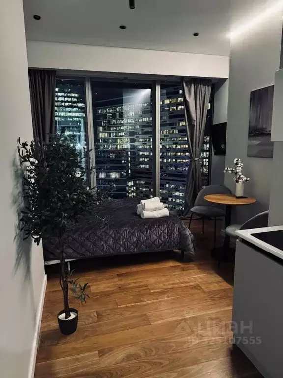 1-к кв. Москва 1-й Красногвардейский проезд, 21с2 (17.0 м) - Фото 1