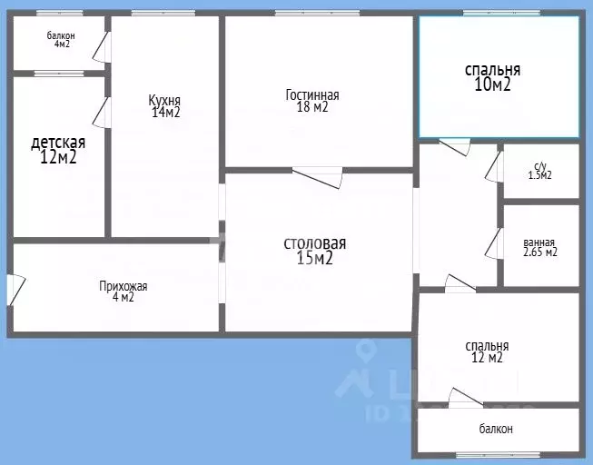 4-к кв. Дагестан, Кумторкалинский район, Тюбе городское поселение, ... - Фото 2
