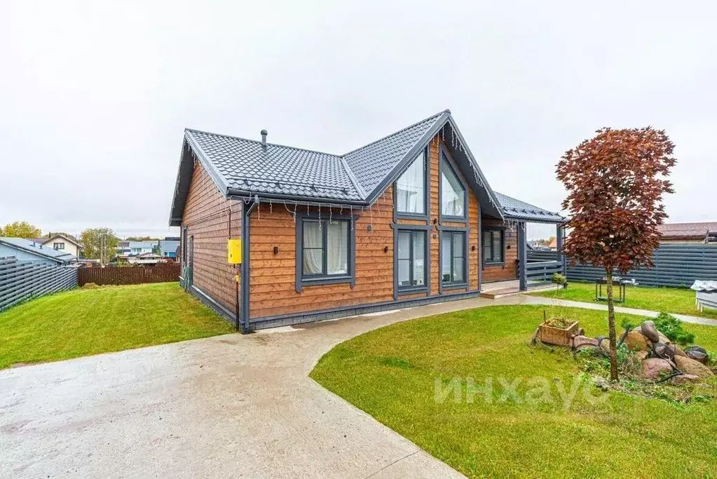 Дом в Ленинградская область, Всеволожский район, Агалатовское с/пос, ... - Фото 1