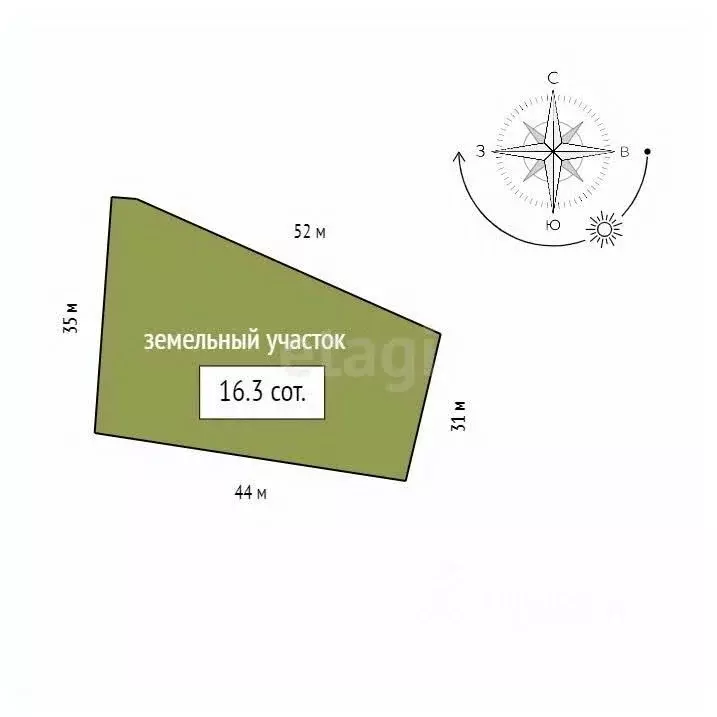 Участок в Красноярский край, Красноярск  (16.3 сот.) - Фото 2