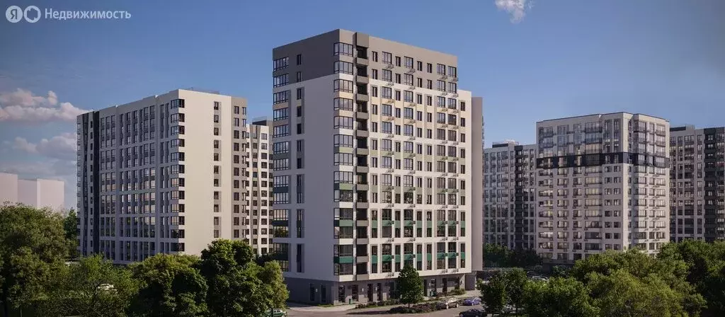 Квартира-студия: Дударева, улица Сергея Джанбровского, 27 (32.01 м) - Фото 2