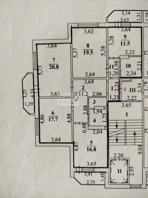4-к кв. Липецкая область, Липецк ул. Тельмана, 11 (113.0 м) - Фото 2