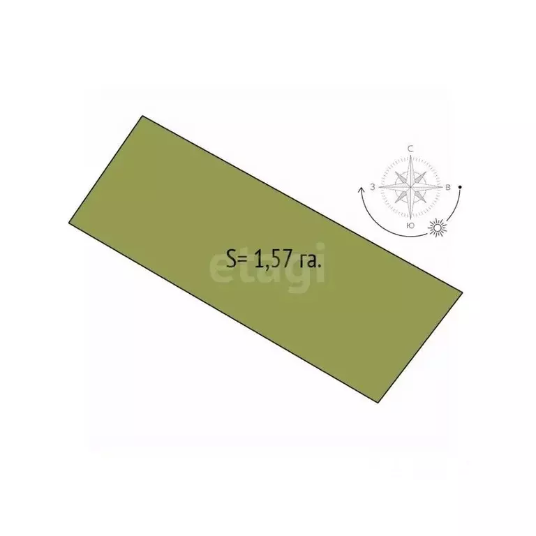 Участок в Новосибирская область, Новосибирский район, с. Толмачево ... - Фото 2