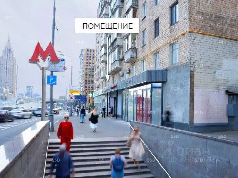 Торговая площадь в Москва Ленинградский просп., 33К3 (15 м) - Фото 1