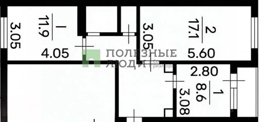 2-к кв. Ленинградская область, Шлиссельбург Кировский район, ул. ... - Фото 2