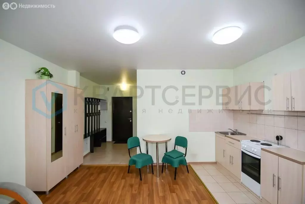 Квартира-студия: Омск, улица Малиновского, 18к3 (29.2 м) - Фото 1