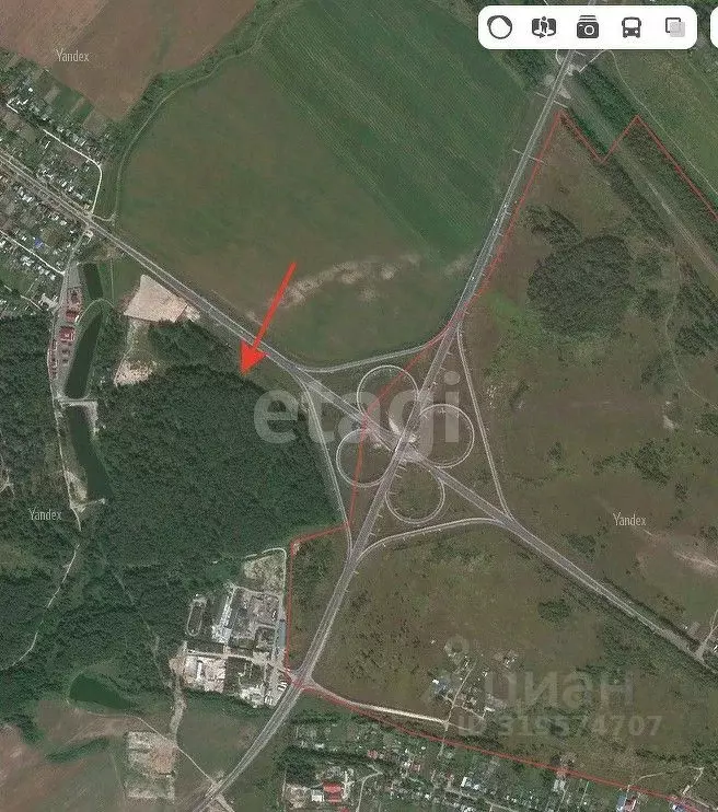 Участок в Владимирская область, Муром с. Ковардицы, Сосновый Бор тер., ... - Фото 1