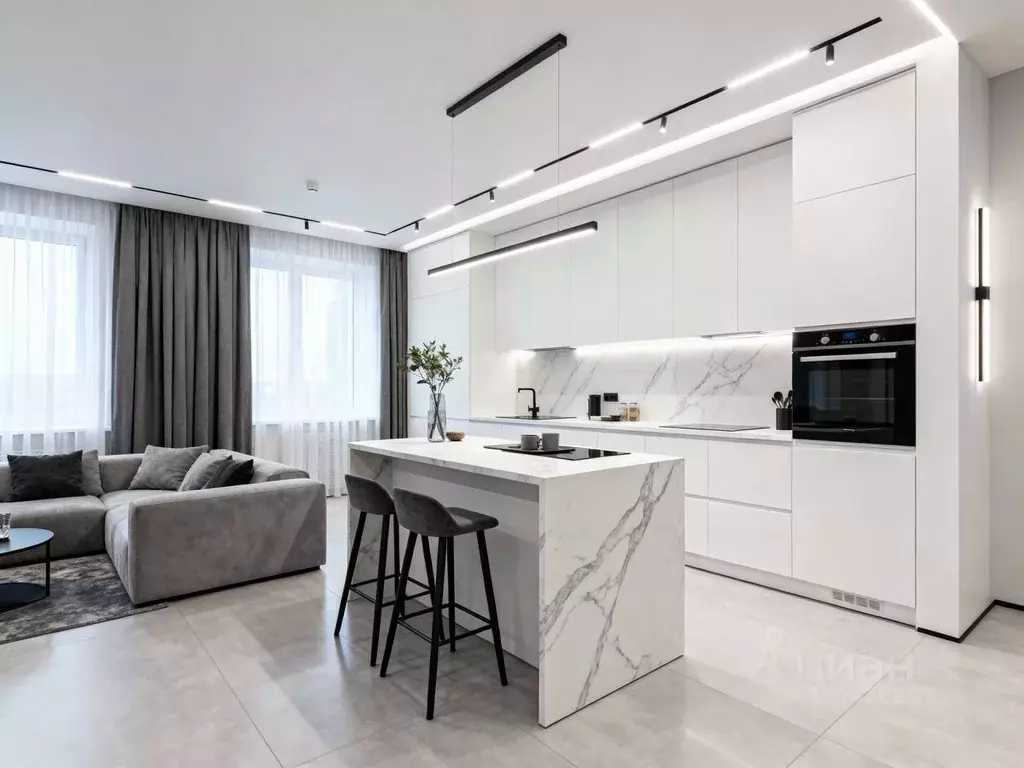 3-к кв. Москва ул. Усачева, 15А (120.0 м) - Фото 1