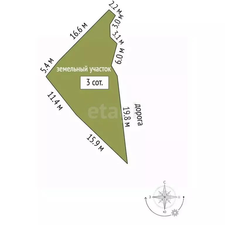 Участок в Крым, Судак муниципальный округ, Новый Свет пгт ул. ... - Фото 2
