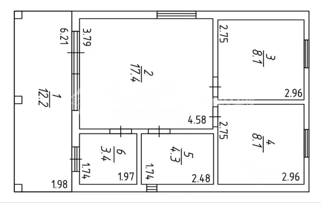 Дом в Рязанская область, Рязанский муниципальный округ, д. Дубняки, ... - Фото 2