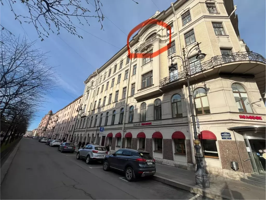 Студия Санкт-Петербург ул. Чайковского, 40 (31.2 м) - Фото 0