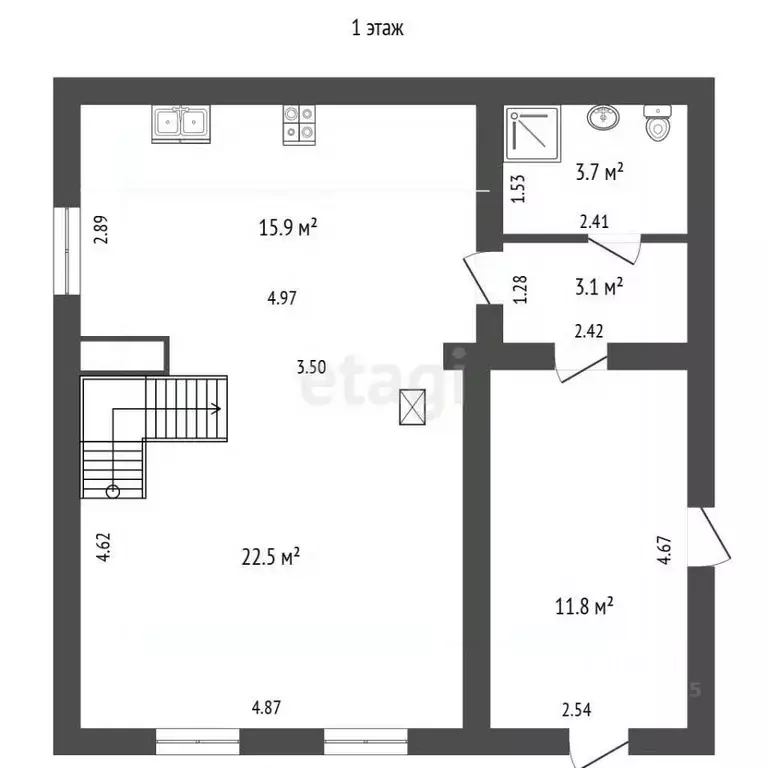 Дом в Нижегородская область, Дзержинск Пластик СТ, 109 (126 м) - Фото 2