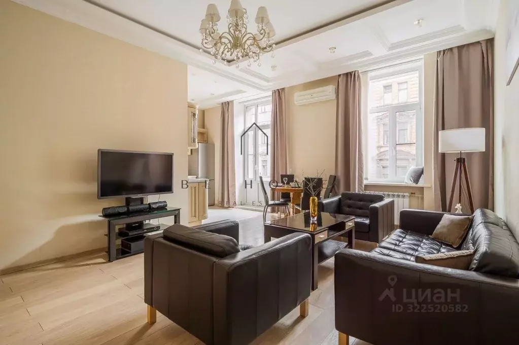 3-к кв. Санкт-Петербург Пушкинская ул., 3 (81.0 м) - Фото 2