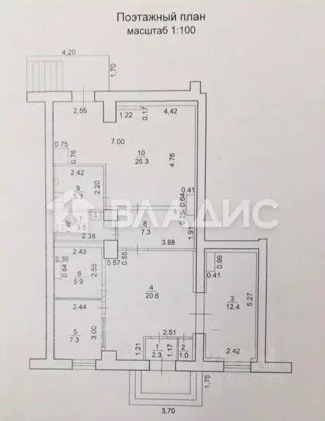 Помещение свободного назначения в Карелия, Петрозаводск просп. ... - Фото 2